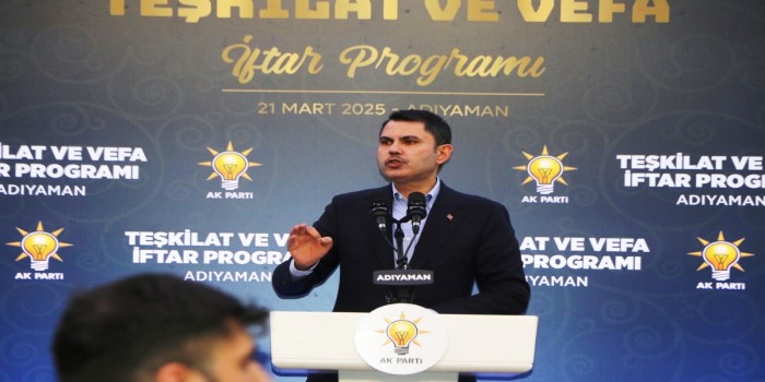 Kurum, Adıyaman’da ana muhalefet partisine yüklendi